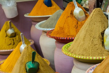 baharat pazarı, marrakech, Fas