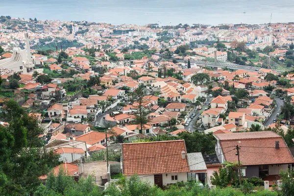 Pemandangan indah Funchal, Madeira Island, Portugal — Stok Foto