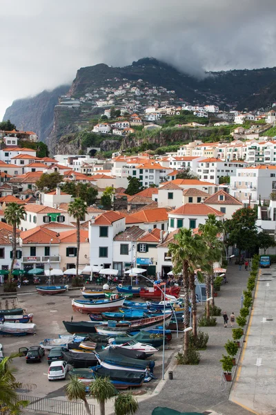 Village on the south coast of Madeira island, Câmara de Lobos - Portugal — Stock Photo, Image