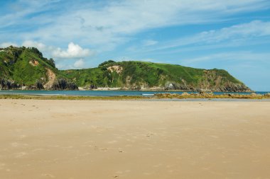 plaj pechon, cantabria, İspanya