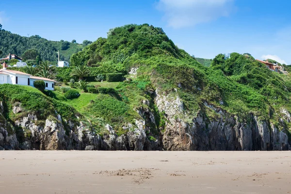 Praia de Pechon, Cantabria, Espanha — Fotografia de Stock