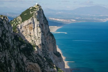 Cebelitarık taşının üst kayadaki görüntüsü