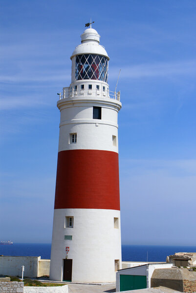 Маяк Европа в Гибралтаре
