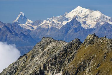 Matterhorn tepe, zermatt, İsviçre