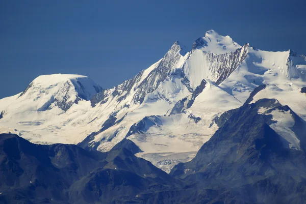 Alpine Alpen berglandschap op jungfraujoch, top van Europa sw — Stockfoto