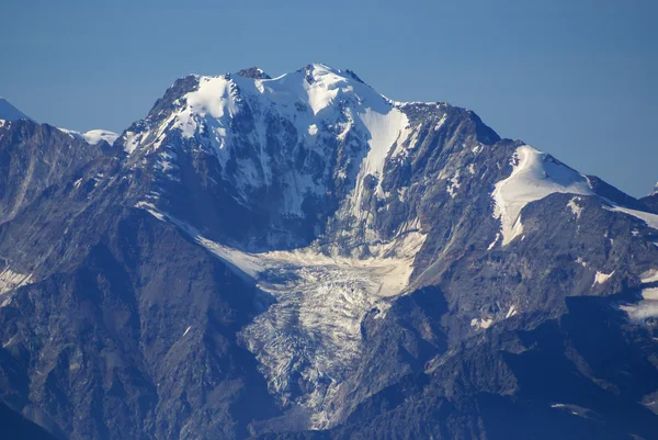 Alpi alpine paesaggio montano a Jungfraujoch, Top of Europe Sw — Foto Stock