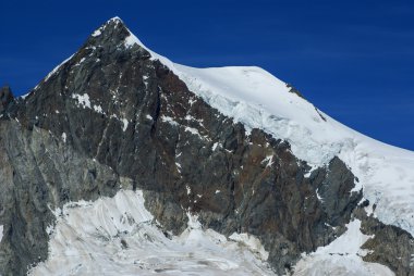 jungfraujoch, Avrupa sw top, Alp Alp dağ manzarası