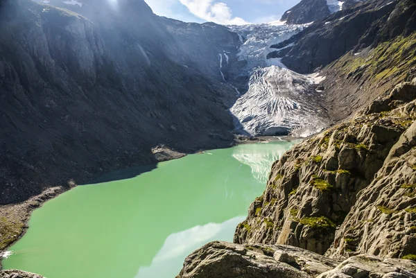 Glaciar en Gadmen, Suiza — Foto de Stock