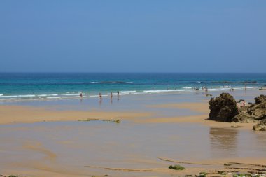 plaj pechon, cantabria, İspanya