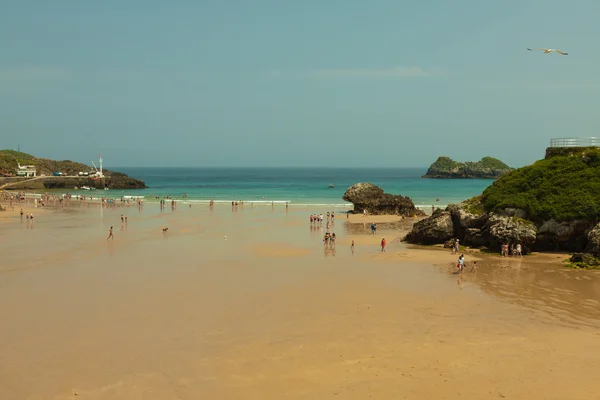 Spiaggia di Pechon, Cantabria, Spagna — Foto Stock