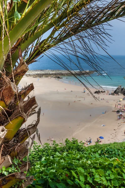 Strand von Pechon, Kantabrien, Spanien — Stockfoto