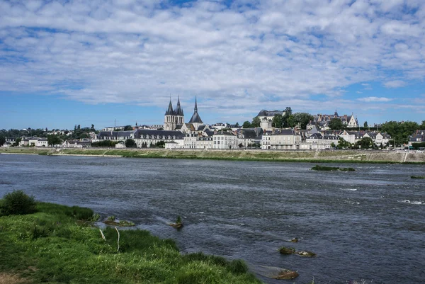 Abbey Saint-Laumer en Blois. Chateau del Valle del Loira. Francia — Foto de Stock