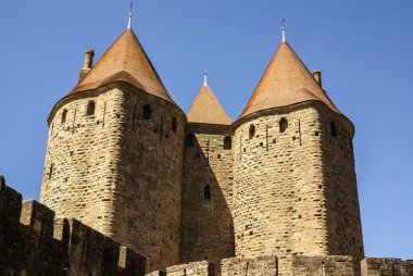 porte narbonnaise, carcassonne, Fransa'nın dış duvarlar