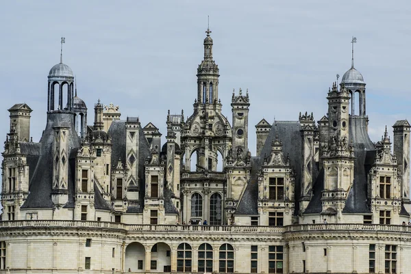 Chambord slott ligger i loir-et-cher, Frankrike. den har en ver — Stockfoto