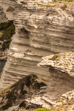 Bonifacio (Korsika Adası, Fransa), güzel eski köy sus