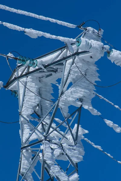 Winter in the mountain navacerrada madrid,spain, — Stock Photo, Image