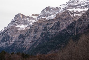 anisclo Vadisi, ordesa Milli Parkı, pyrenees, hue Pinnacles