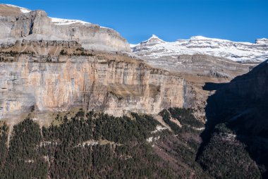 ordesa national Park, huesca monte perdido. İspanya.