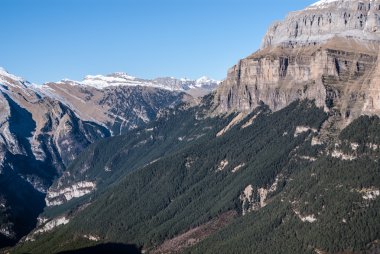 ordesa national Park, huesca monte perdido. İspanya.
