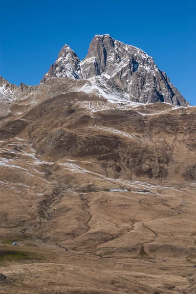 Pirene Dağları frontera del portalet, huesca, aragon, İspanya — Stok fotoğraf