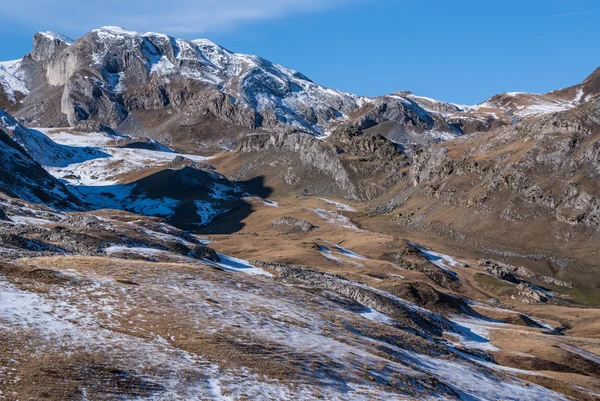 Pyrénées montagnes frontera del Portalet, Huesca, Aragon, Espagne — Photo