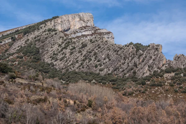 Pinakels in de anisclo vallei, ordesa Nationaalpark, Pyreneeën, tint — Stockfoto