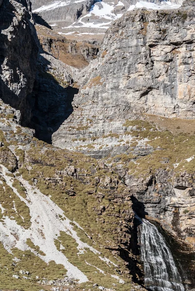 Cola de Caballo in Ordesa National Park, Huesca. Spain. — Stock Photo, Image