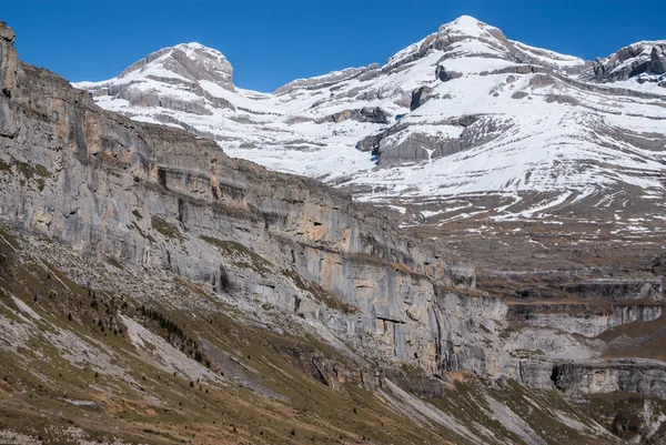 Monte Perdido in Ordesa National Park, Huesca. Spain. — Stock Photo, Image