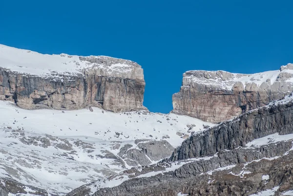 Monte perdido i ordesa nationalpark, huesca. Spanien. — Stockfoto