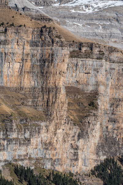 Monte Perdido in Ordesa National Park, Huesca. Spain.