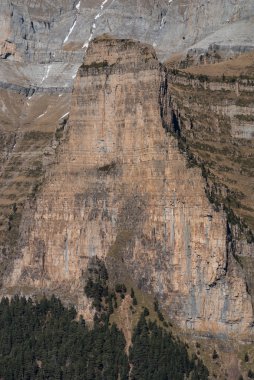 ünlü ordesa Vadisi, np ordesa y monte perdido doğal görünümü,