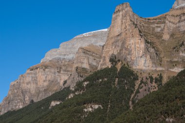 ünlü ordesa Vadisi, np ordesa y monte perdido doğal görünümü,