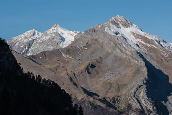 Monte perdido i ordesa nationalpark, huesca. Spanien. — Stockfoto