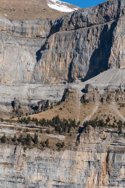 Monte perdido in nationaal park ordesa, huesca. Spanje. — Stockfoto