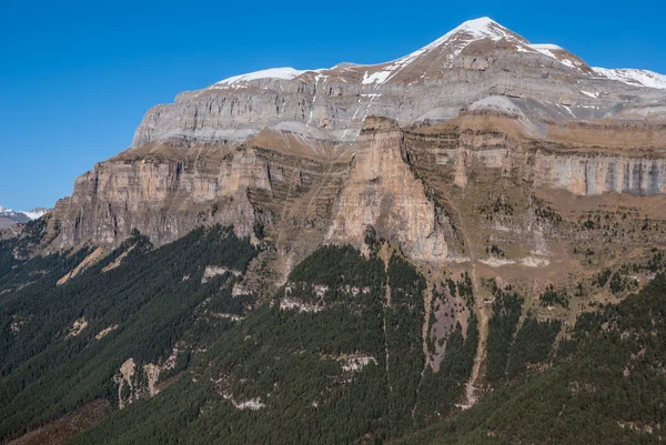 Monte Perdido nel Parco Nazionale di Ordesa, Huesca. Spagna . — Foto Stock