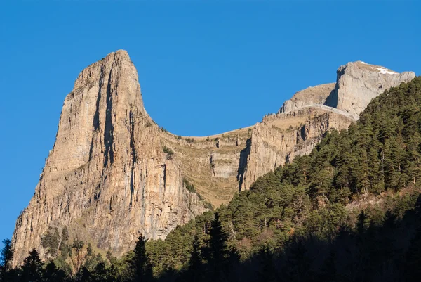 Monte Perdido in Ordesa National Park, Huesca. Spain. — Stock Photo, Image