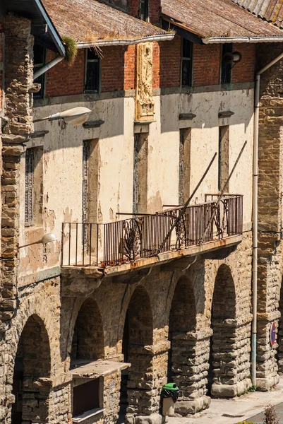 Άποψη της παλαιάς Ευρώπης getaria, Ισπανία, Οδός και κτίρια — Φωτογραφία Αρχείου