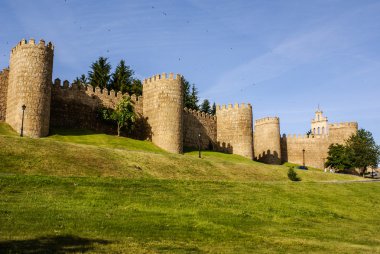 avila, İspanya, unesco listesinde doğal ortaçağ şehir duvarları