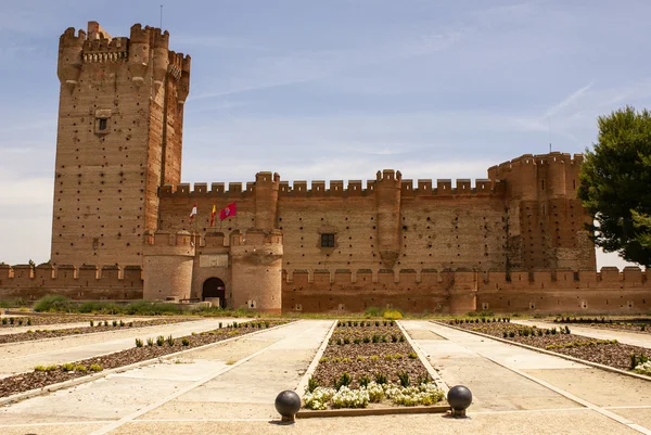 Castle of the mota in medina del campo,valladolid,spain — Stock Photo, Image