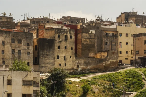 Fez medina (eski şehir fes), Fas görünümünü — Stok fotoğraf