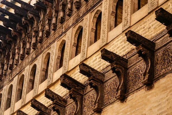 Detail van de mooie tegel mozaïek decoratie van de op fez, ma — Stockfoto