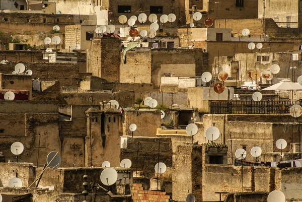 Vue sur la médina de Fès (Vieille ville de Fès), Maroc — Photo