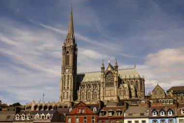 cobh, Güney İrlanda St. colman'ın neo-Gotik Katedrali