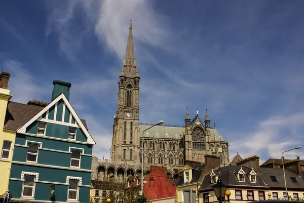 Catedral neo-gótica de St. Colman em Cobh, Irlanda do Sul — Fotografia de Stock