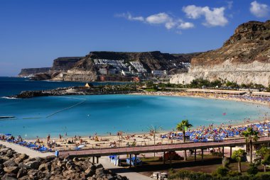 Playa de amadores, Porto Riko, gran canaria