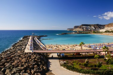 Playa de amadores, Porto Riko, gran canaria