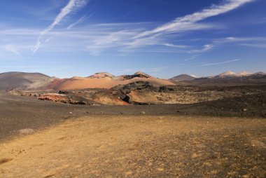 dağlar, yangın, montanas del fuego, timanfaya milli park ı