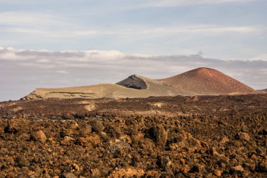 dağlar, yangın, montanas del fuego, timanfaya milli park ı