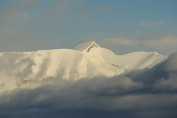 Panoramablick, Südseite, auf das Massiv der Maladeta in den Pyrenäen — Stockfoto