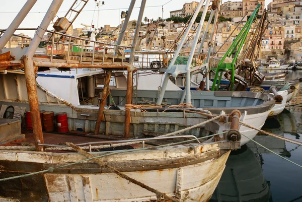 Porto de Sciacca, Sicília — Fotografia de Stock